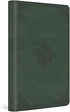 ESV Large Print Value Thinline Bible - Quiet Forest Trutone, Ornament Design