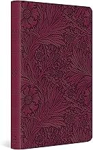 ESV Large Print Value Thinline Bible - Rasberry Trutone, Floral Design