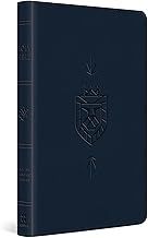 ESV Thinline Red Letter Kid's Bible - Dark Blue Trutone,  Lion of Judah