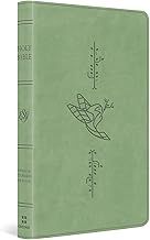 ESV Thinline Red Letter Kid's Bible - Light Green Trutone, Birds of the Sky Design