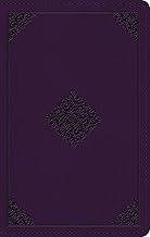 ESV Large Print Personal Size Bible, Red Letter Lavender