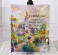 Amazing Grace 50" x 60" Throw
