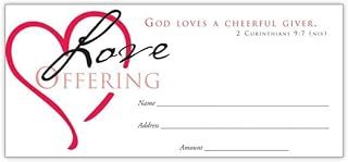 Offering Envelope - Love Offering