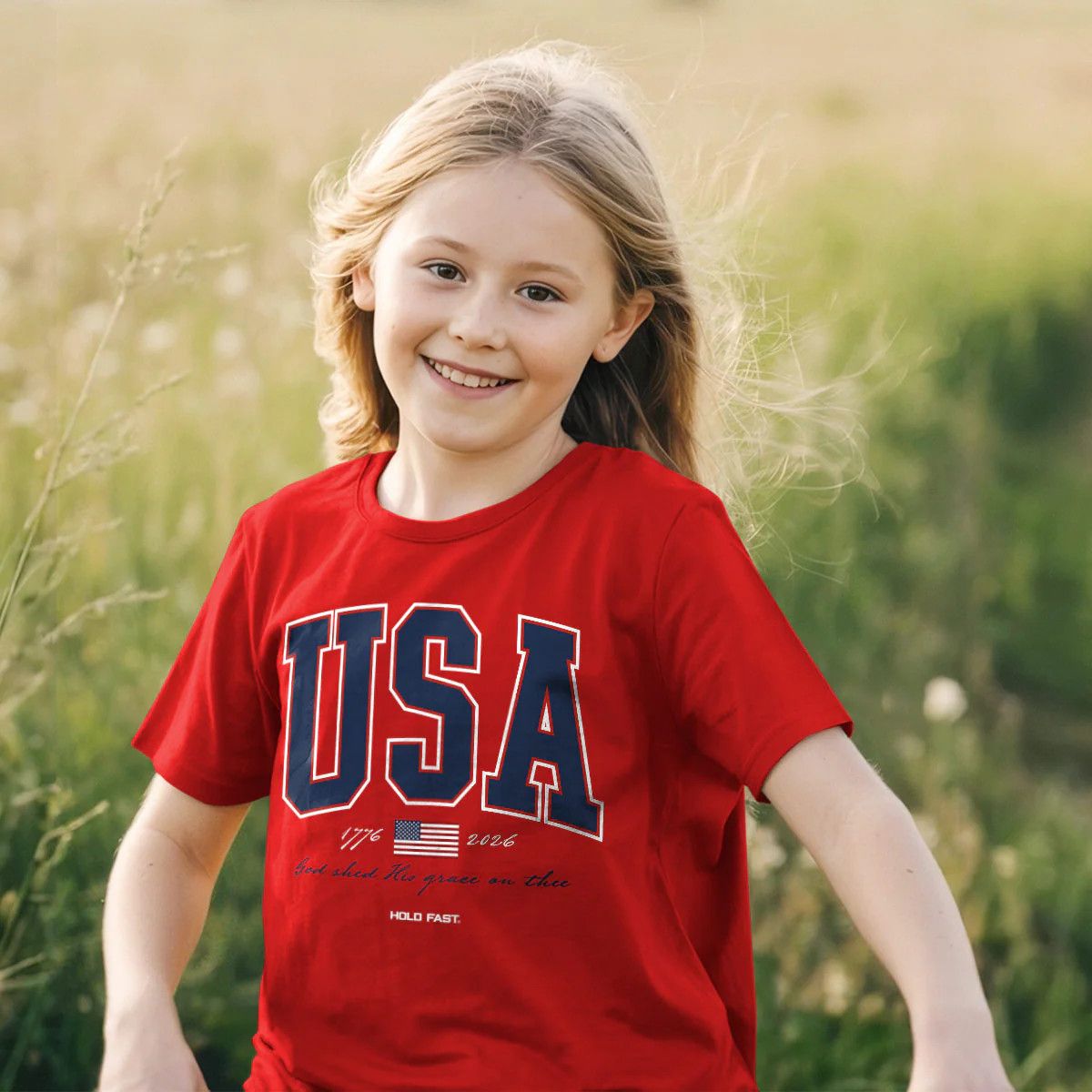 USA Strong- Hold Fast Kidz, Size: XS