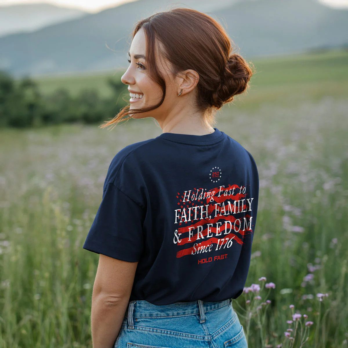 Holding Fast Tee, Size: S