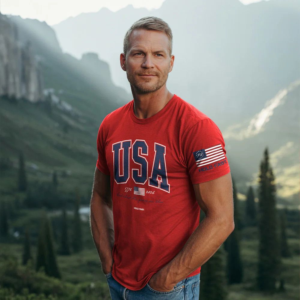 USA Strong Tee, Size: S