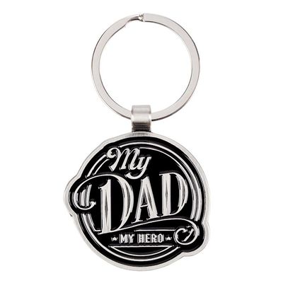 Keyring in Tin My Dad My Hero