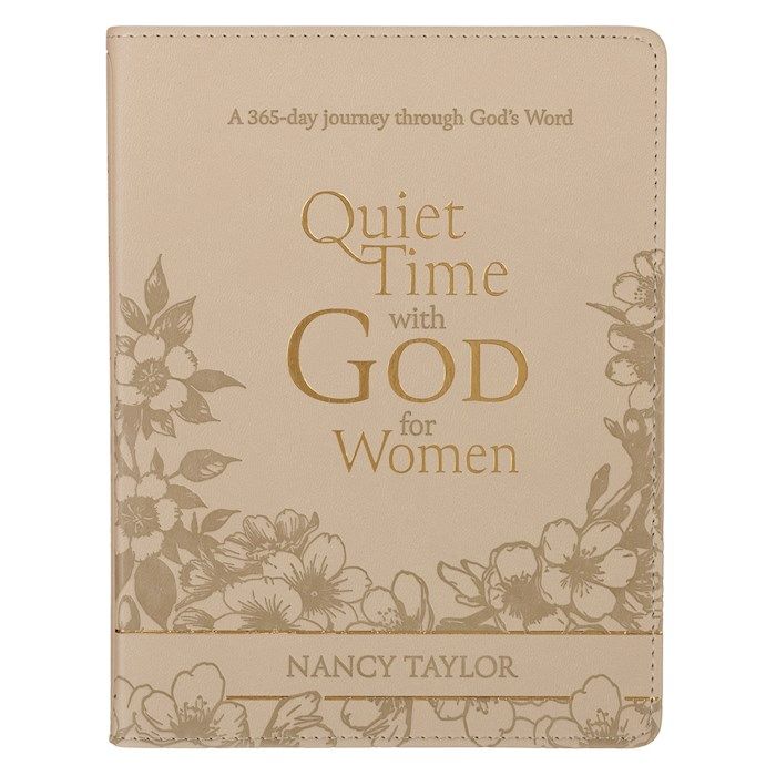 Devotional Quiet Time With God For Women Faux Leather