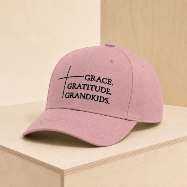 Cap Grace Attitude Grandkids Pink