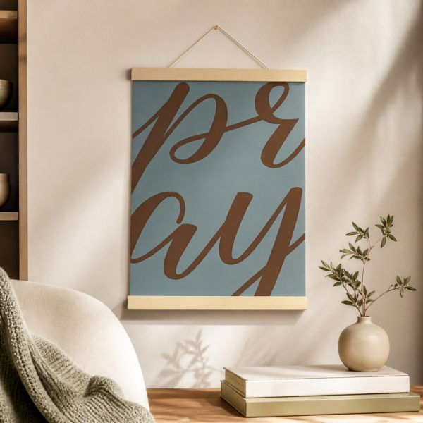 Wall Decor Canvas Pray