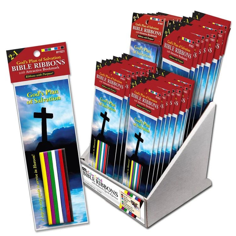 Bible Ribbons with Bookmarks