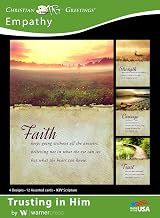 Boxed Card-Trusting In Him Assorted Empathy (KJV) (Box Of 12)
