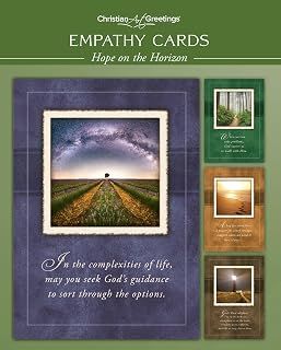 HOPE ON THE HORIZON Greeting Cards EMPATHY - NIV Scripture