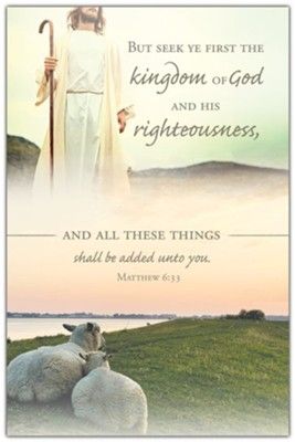 Bulletin General Seek Ye First the Kingdom of God