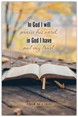 Bulletin General I Will Praise His Word
