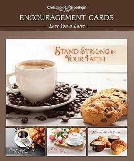 Boxed Cards Encouragement Love You a Latte