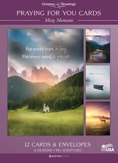 Boxed Cards Praying for You Misty Moments