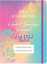 Bible Affirmations Habit Tracker Journal for Teen Girls
