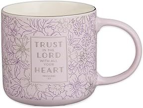 Ceramic Coffee &amp; Tea Scripture Trust in the Lord