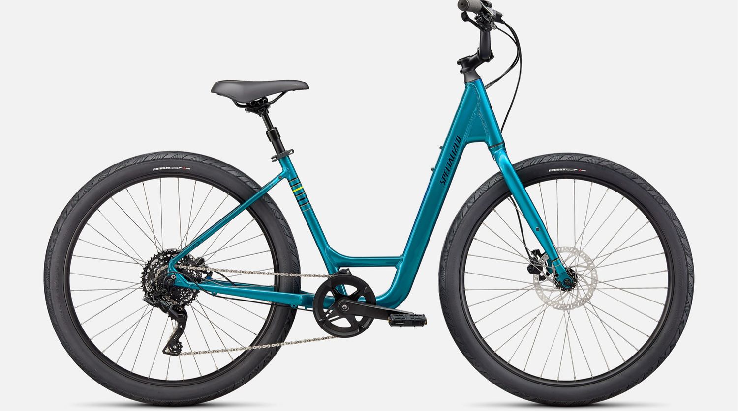 Specialized ROLL 3.0 LOW ENTRY-Teal Tint/Hyper Green/Black Reflective, Size: S