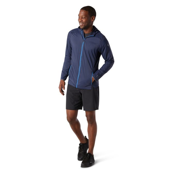 SmartWool Men&#39;s Merino Sport Ultra Light Packable Hoodie  Deep Navy
