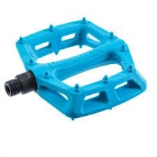 DMR V6 FLAT POLY PEDAL, Color: Blue