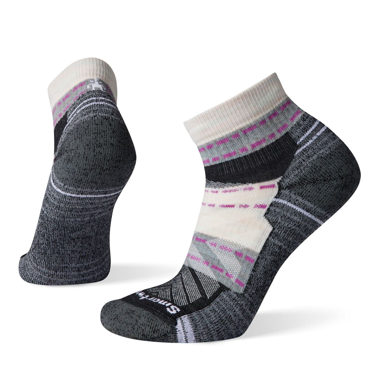 SmartWool Women&#39;s Hike Light Cushion Margarita Ankle Moonbeam