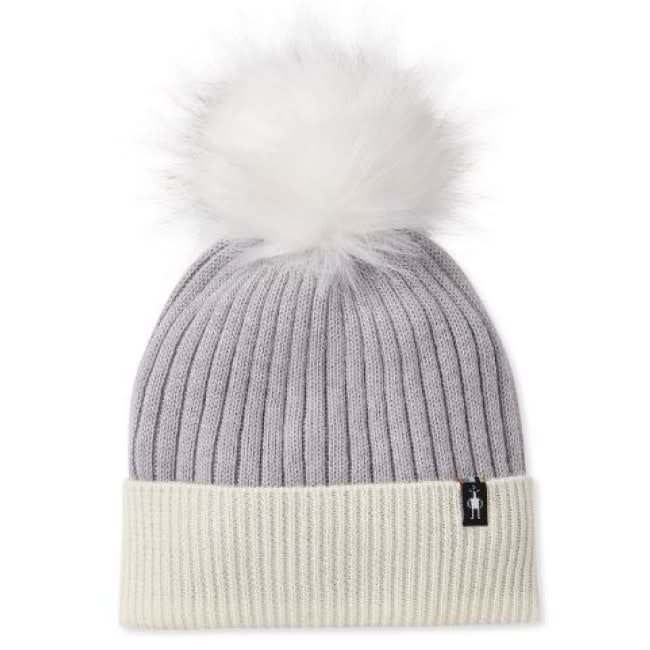 SmartWool Powder Pass Beanie, Color: Light grey