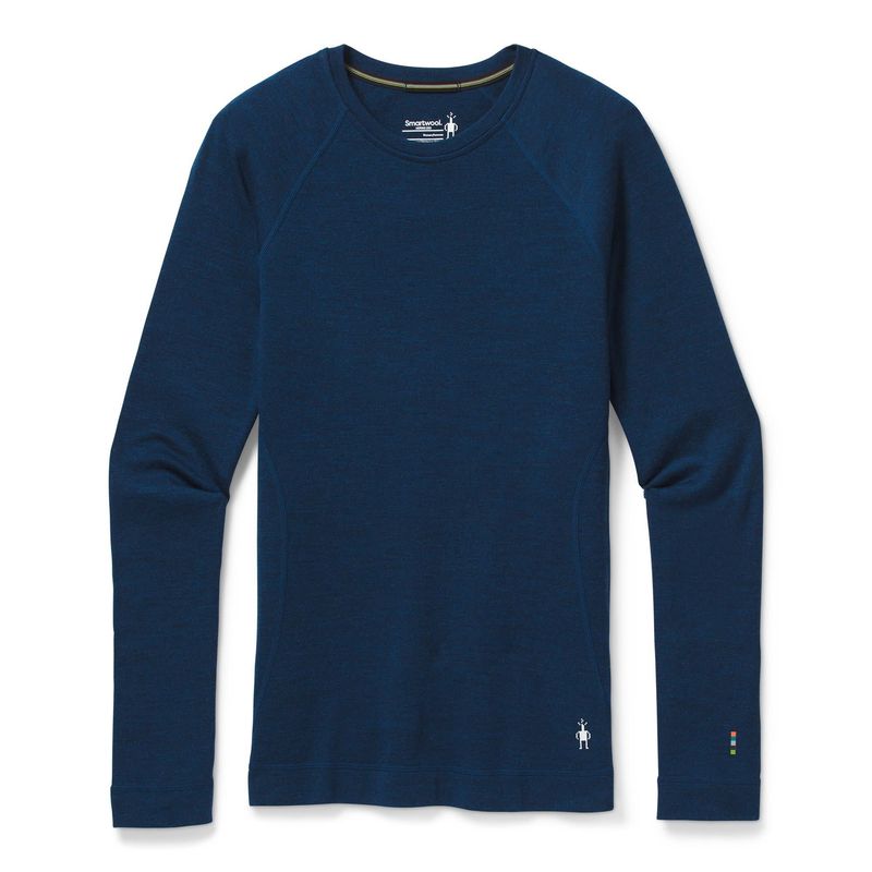 SmartWool Women&#39;s 250 baselayer crew Small, Color: Blue