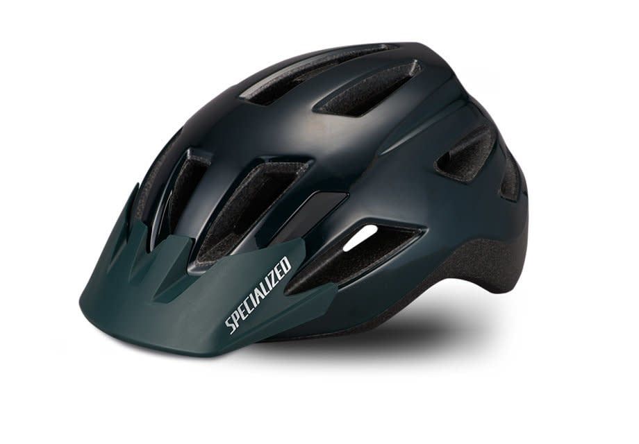 Specialized Shuffle Child Helmet, Color: Gloss Forest Green/Oasis