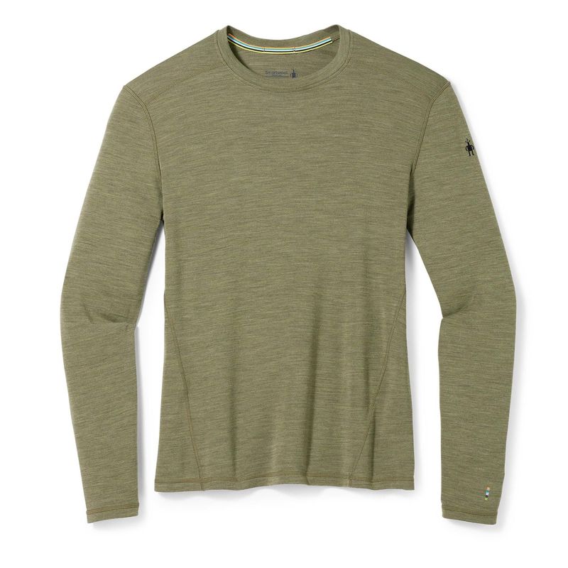 SmartWool Men&#39;s Classic Thermal Merino Base Layer Winter Moss