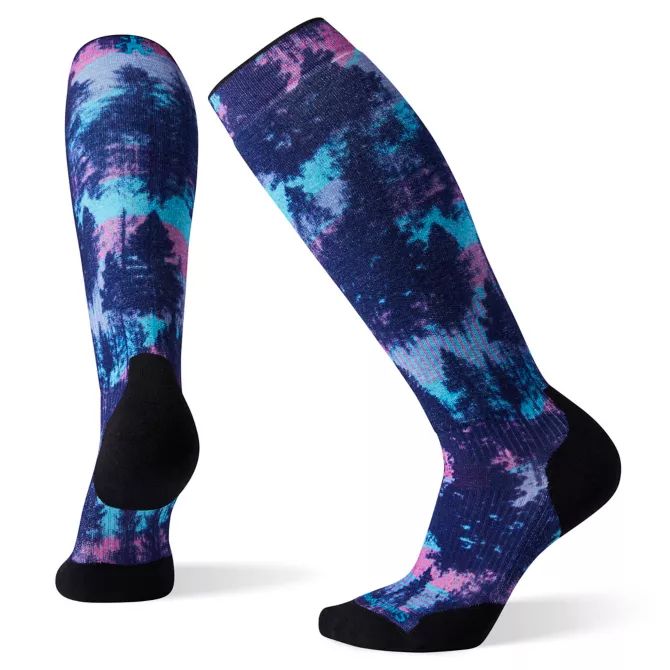 SmartWool Women&#39;s Snow Targeted Cushion Print Over the Calf
