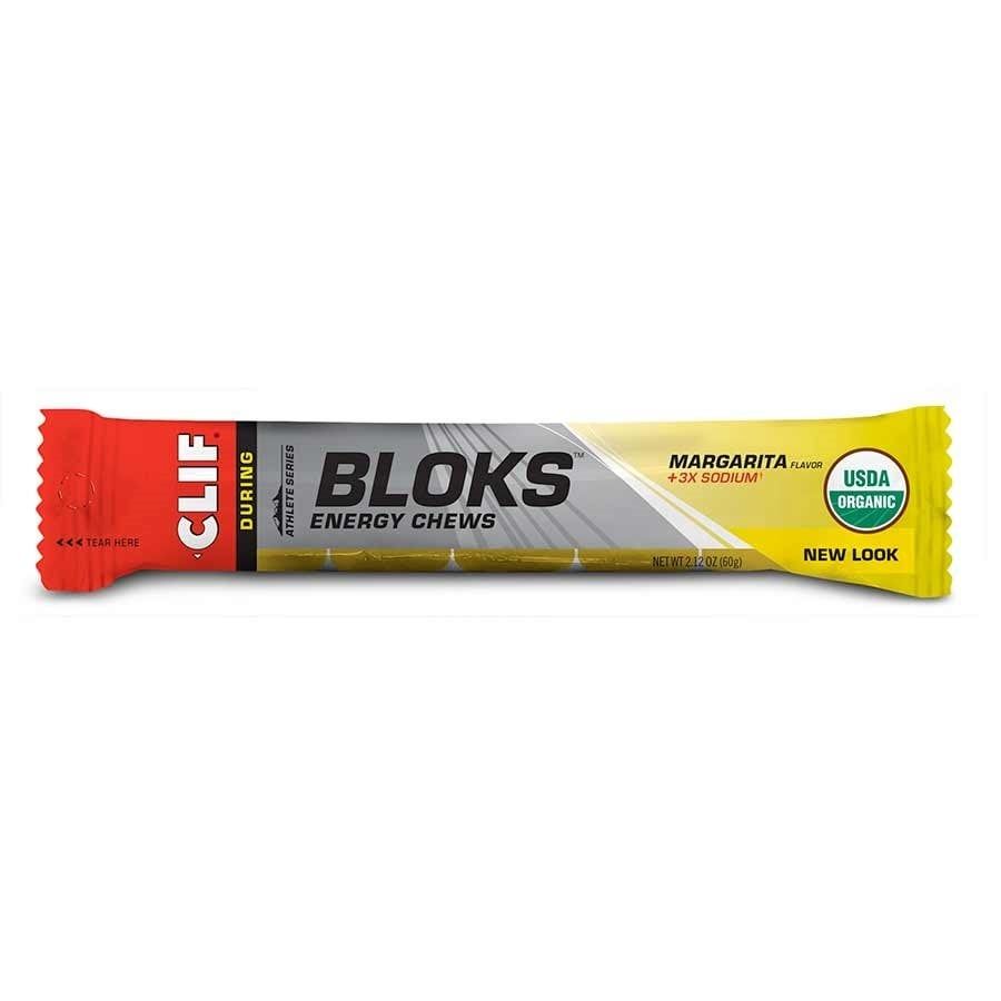 CLIF SHOT BLOK 60G , Color: MARGARITA 3x sodium