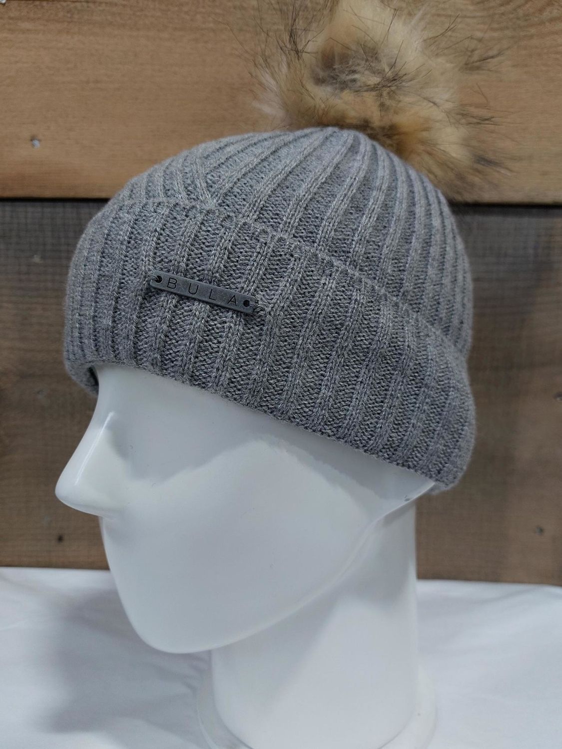 BULA EDITH BEANIE, Color: Heather Grey