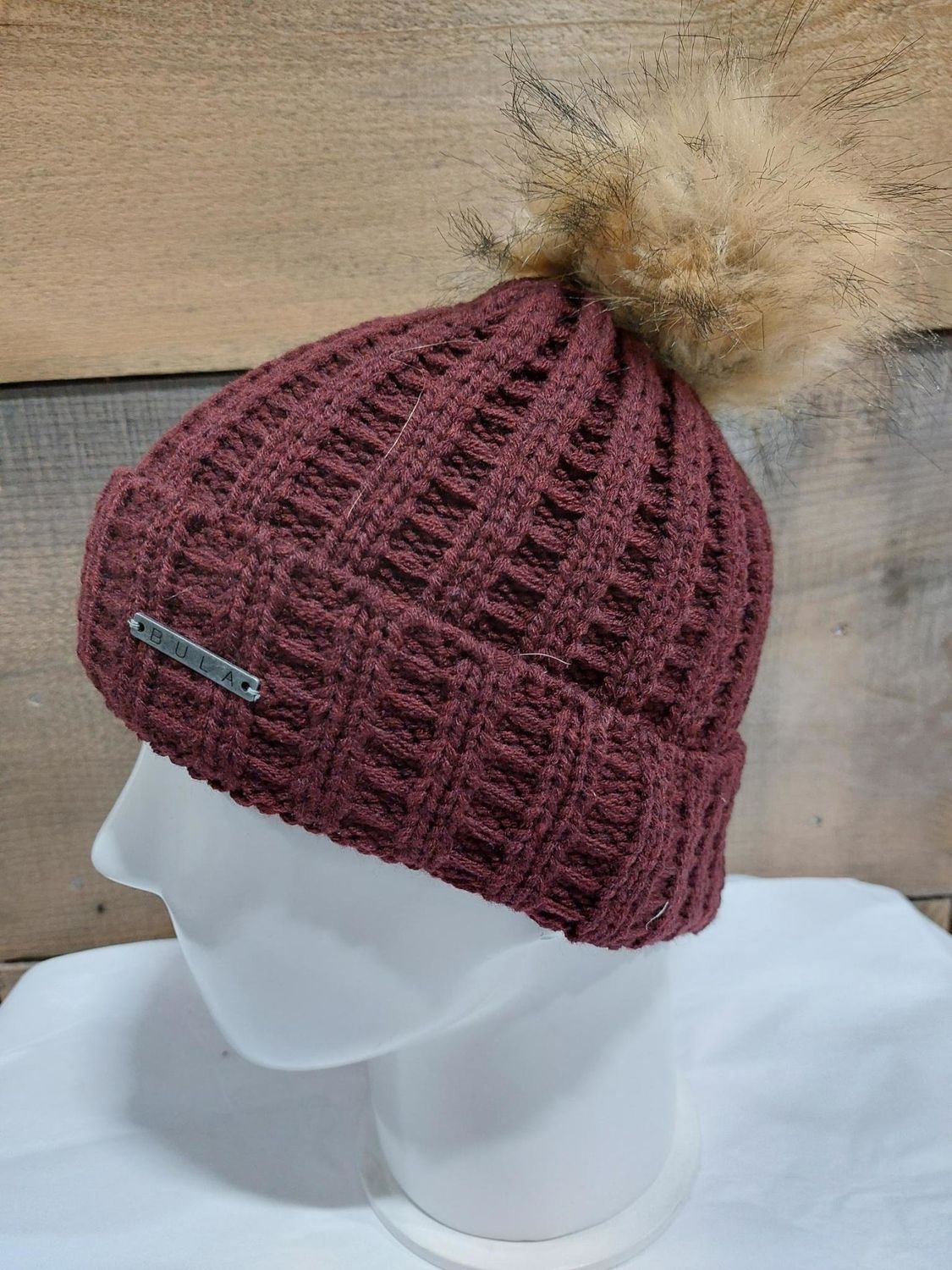 Bula Valley Beanie, Color: Burgan