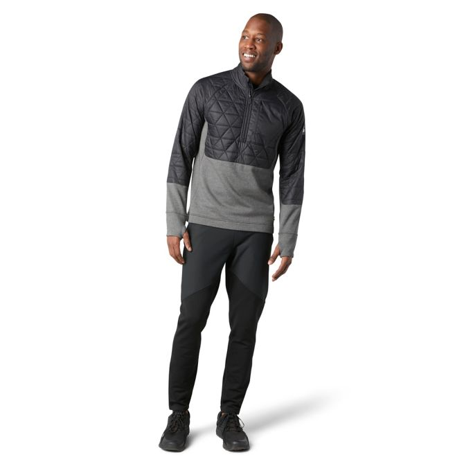 SmartWool SmartWool Smartloft 60 Men&#39;s Hybrid Half zip Black 