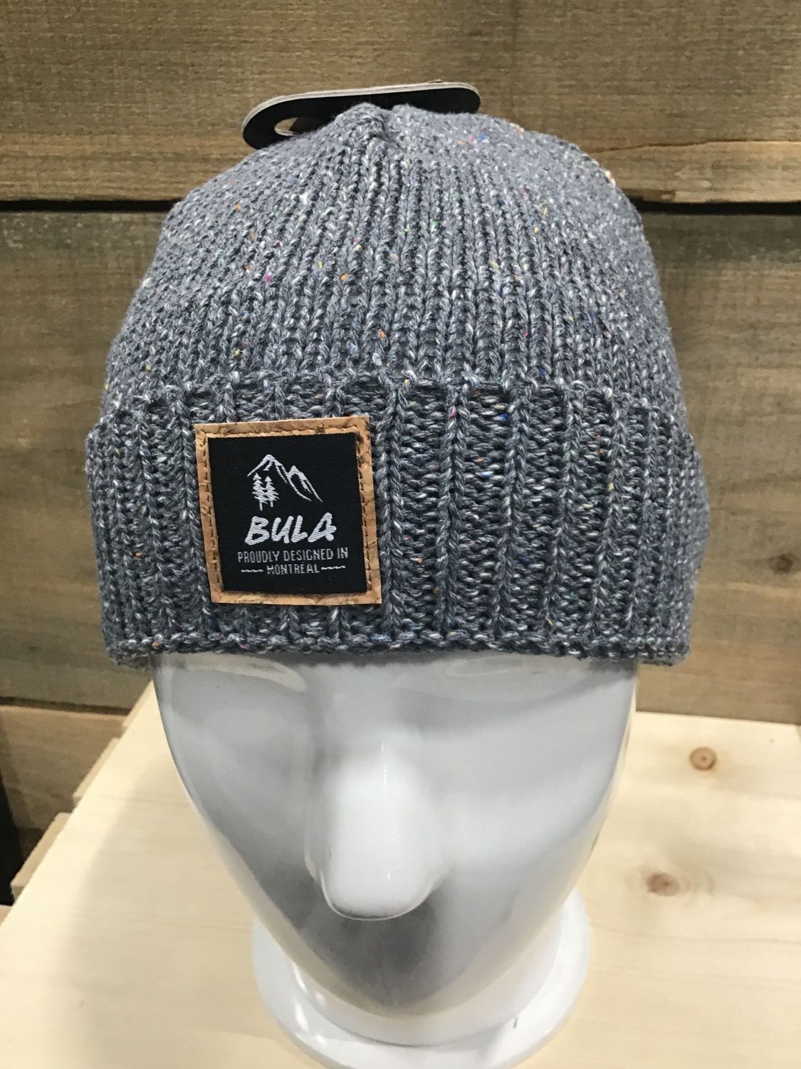 BULA SLUB BEANIE, Color: Denim