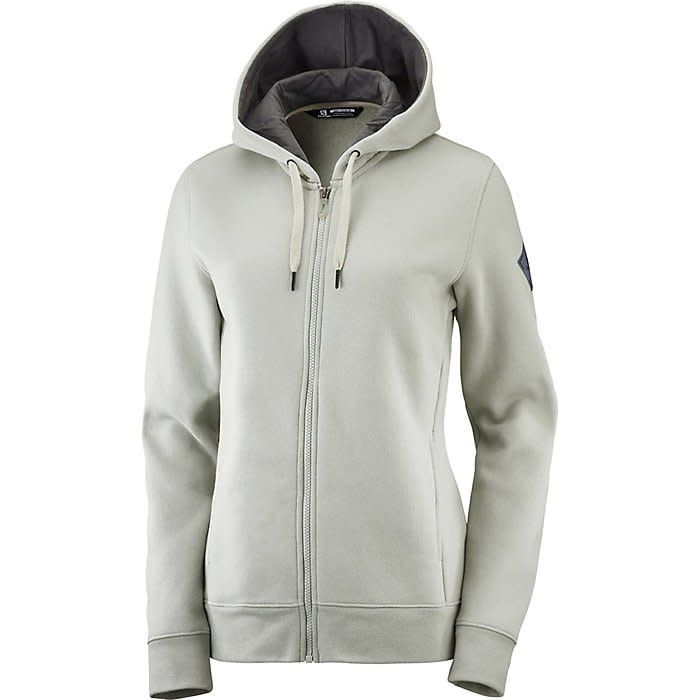SALOMON FZ HOODIE Women Wrought Iron/Heather
