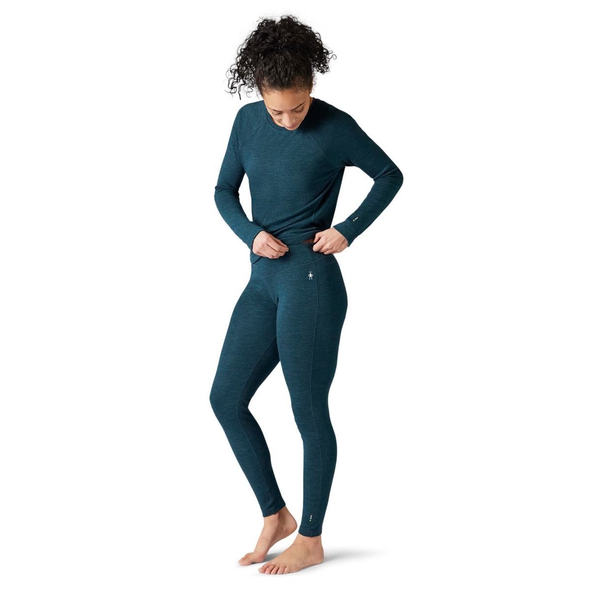 SmartWool Women&#39;s Classic Thermal Merino Base Layer- TWILIGHT BLUE HEATHER