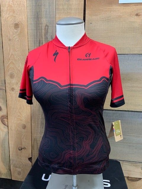 GearHeads Pro- SL AIR Jersey SS Red/Black Womens