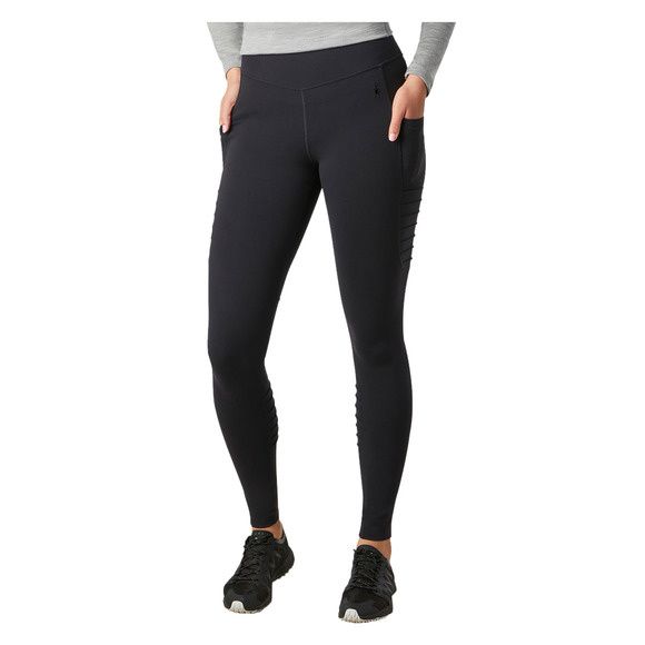 Smartwool Women&#39;s Sport Moto Tights Black 