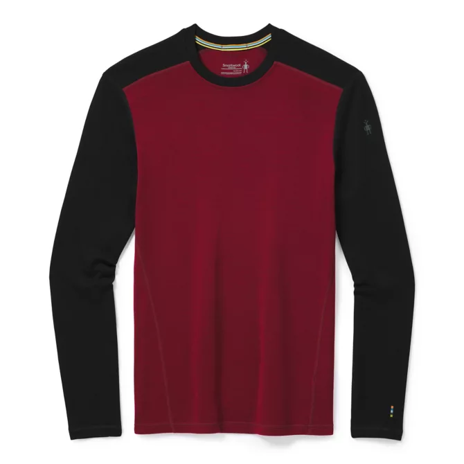SmartWool Men&#39;s Merino 250 Baselayer Crew , Color: Tibetan Red Heather, Size: M