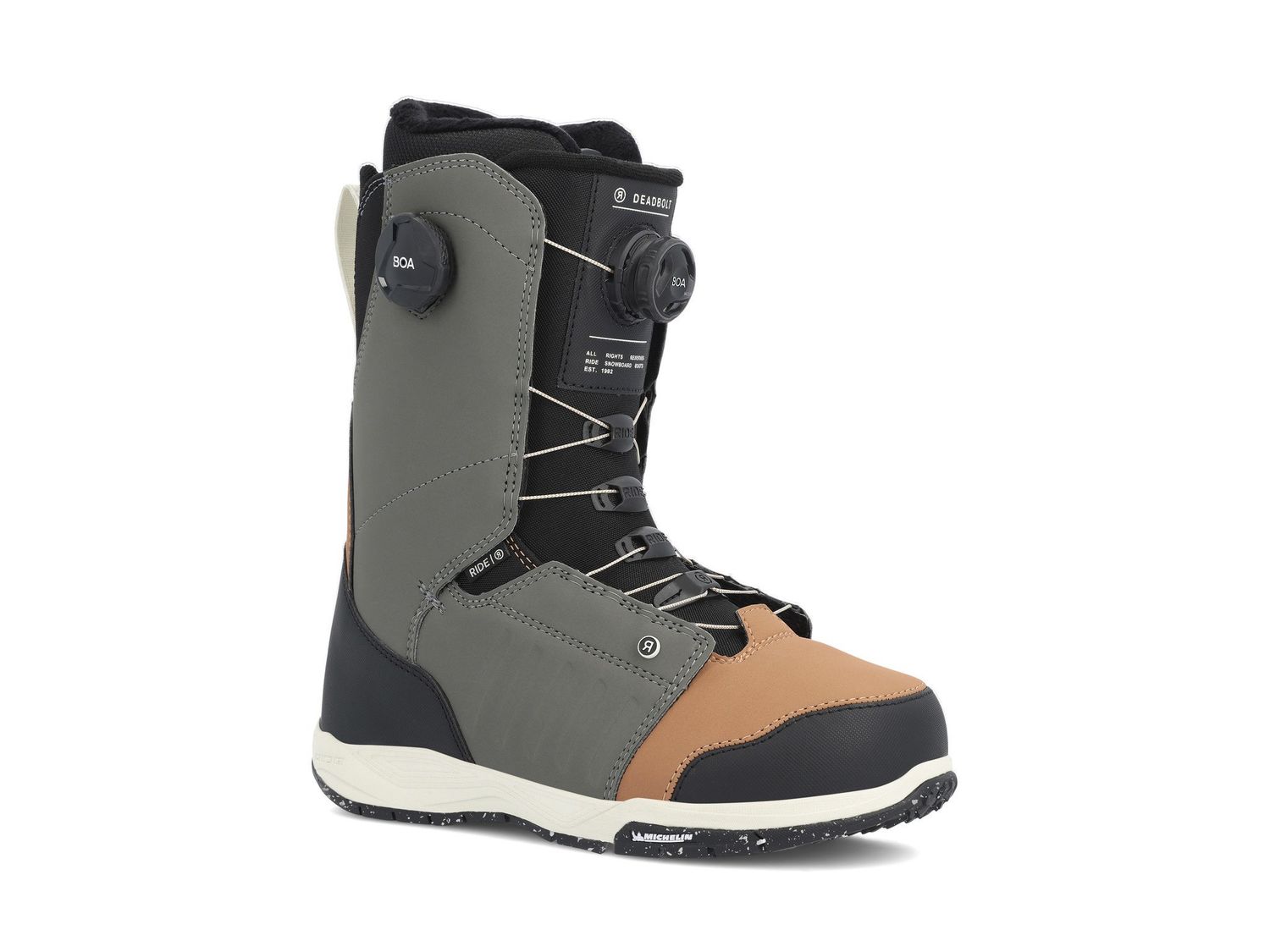 Ride DEADBOLT ZONAL- GREY Boot