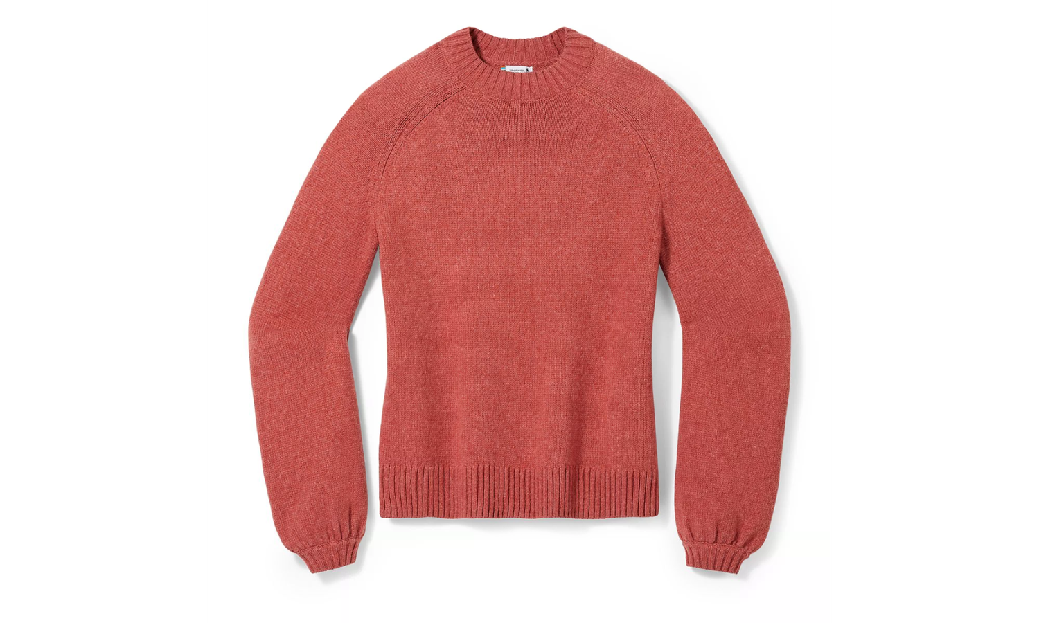 SmartWool Women&#39;s Cozy Lodge Bell Sleeve Sweater Dusty Cedar Heather 