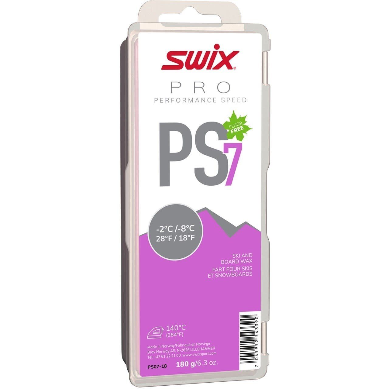 SWIX Glide Wax PS7 VIOLET -2/-8 180 g
