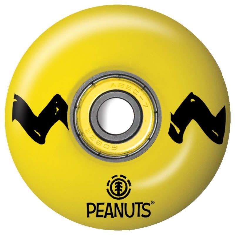 ELEMENT WHEELS PEANUTS CHARLIE 99A W/BEARINGS