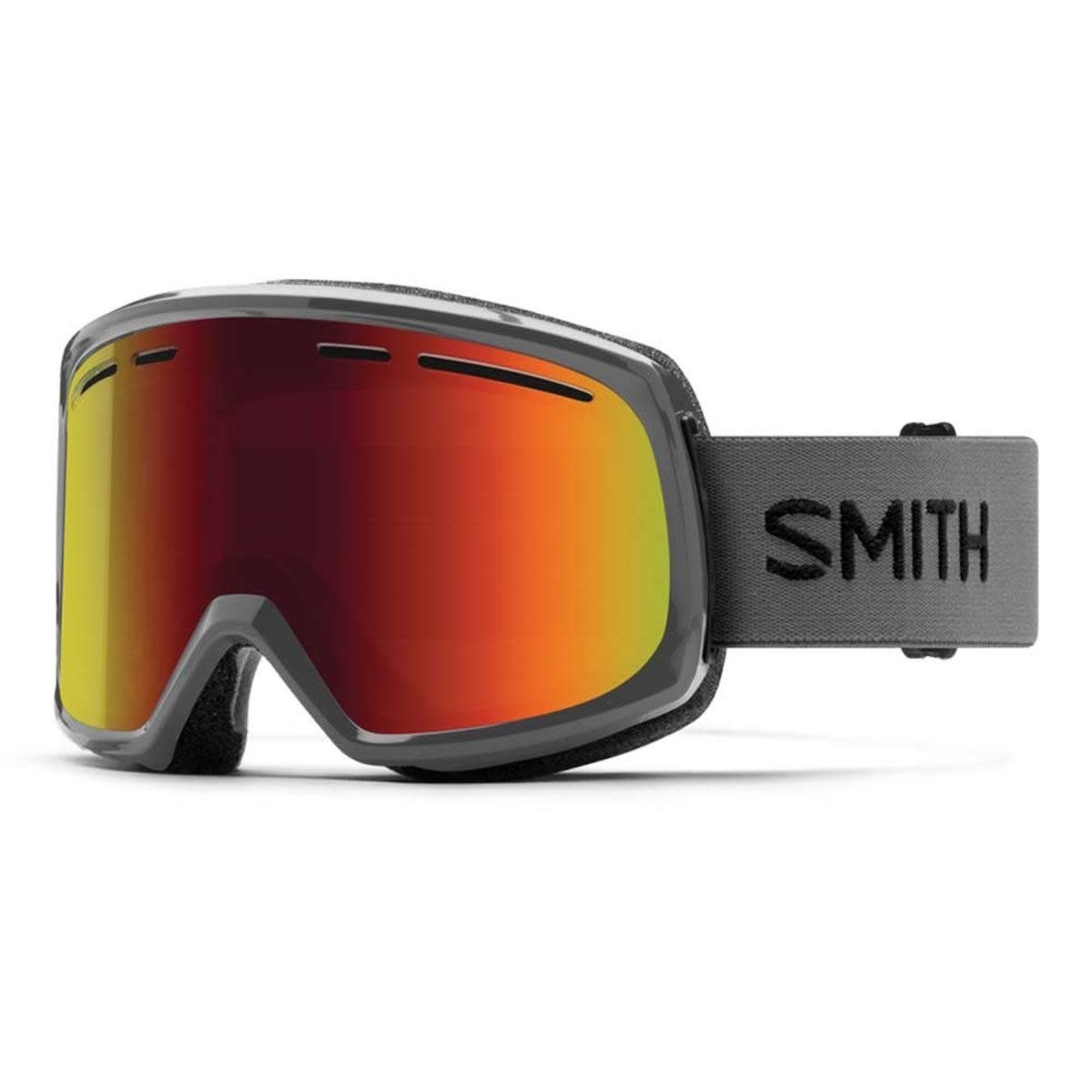 Smith Range Charcoal with Red SOL-X mirror Lens