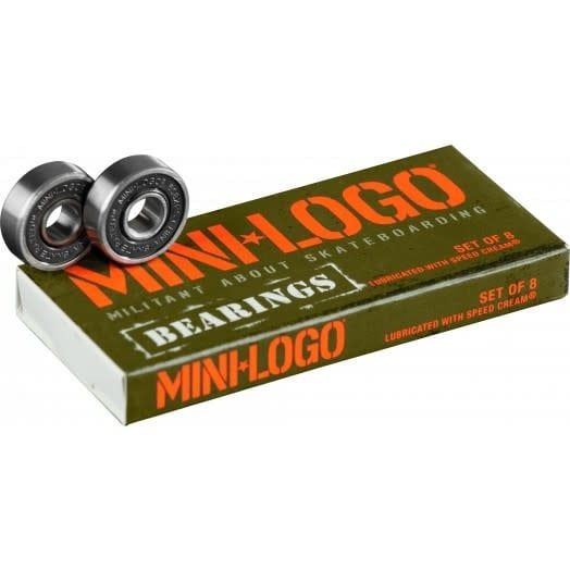 MINI LOGO BEARINGS (single box set of 8)