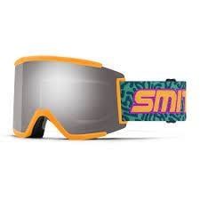 Smith Squad XL Neon Wiggles Archive w Sun Platinum Mirror &amp; Storm Blue mirror Lenses