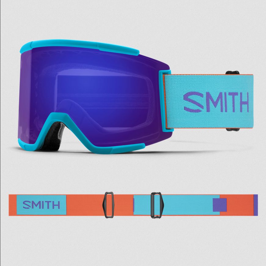 Smith Squad XL Olympic Blue w Everyday Violet Mirror &amp; Storm Amber Lenses